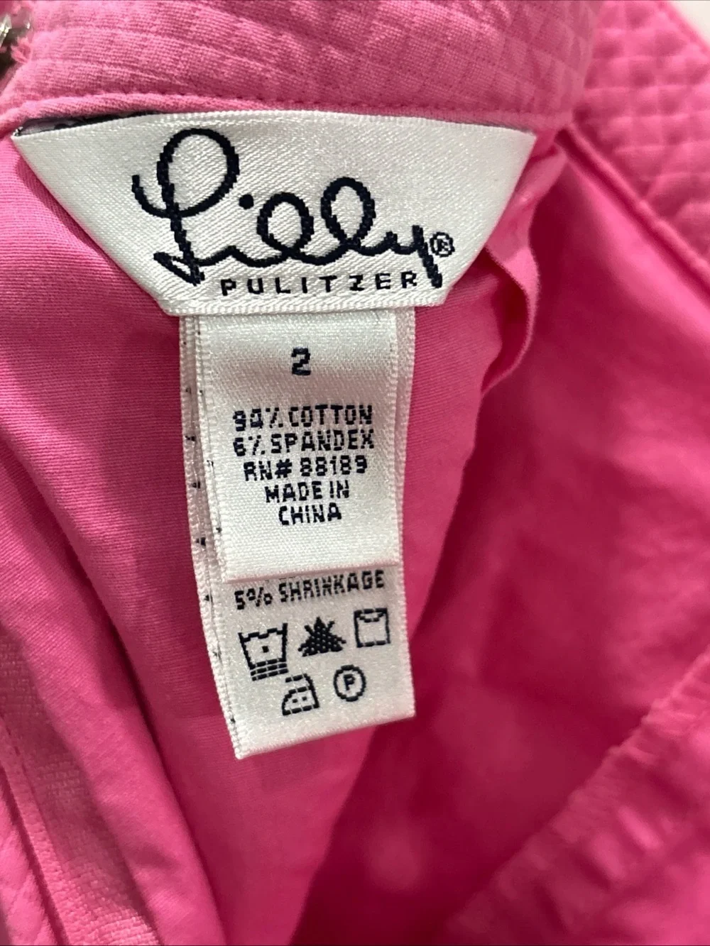 Lilly Pulitzer Women’s Maureen Skirt Size 2 Pink/Green Tennis Prep Y2K Pleated